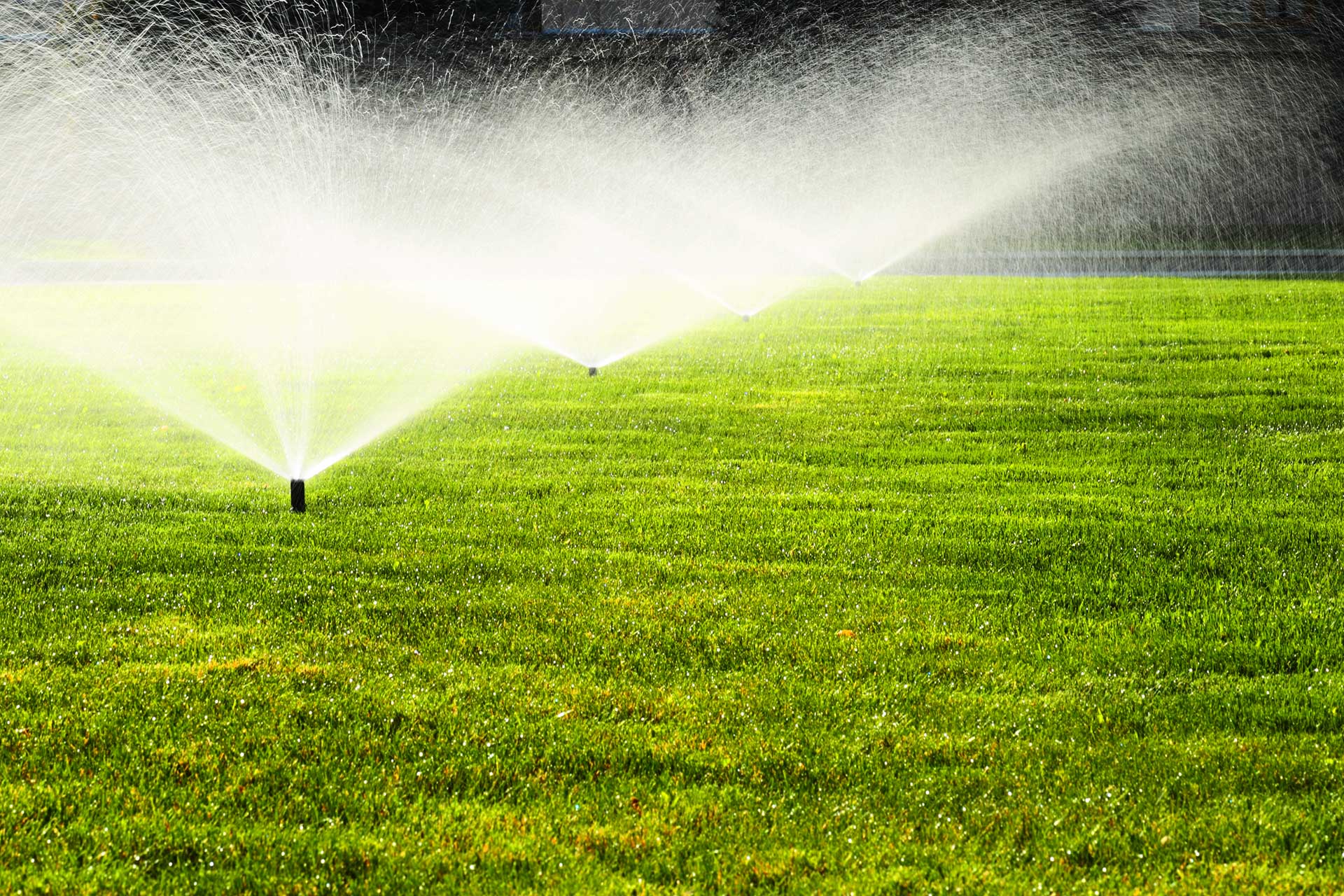 yard irrigation banner